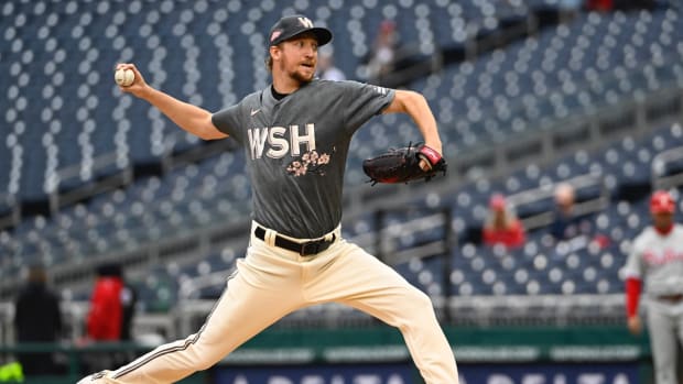 Chicago White Sox pitcher Erick Fedde